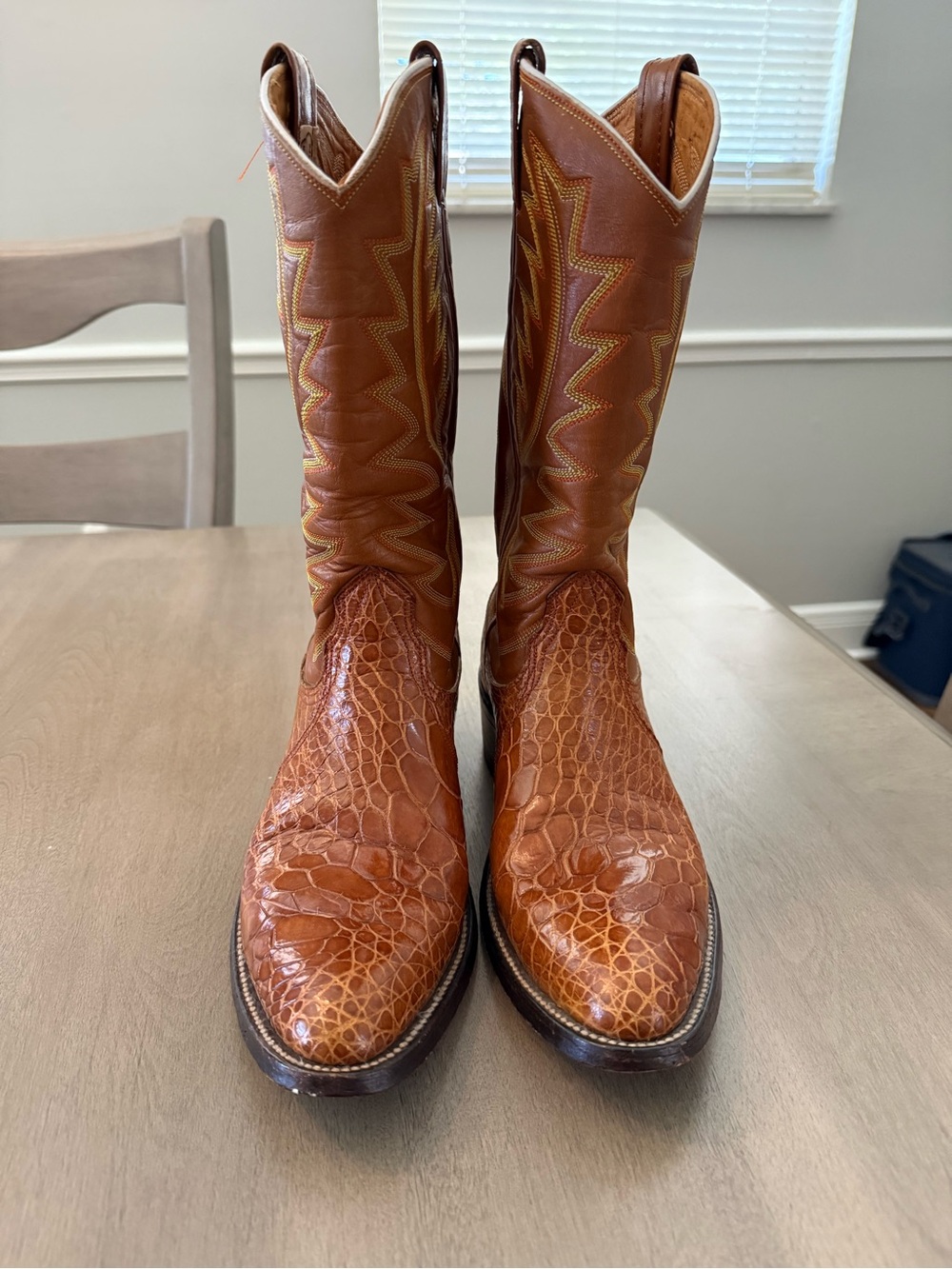 Nocona Men's pre-ban SEA TURTLE Boots 9B